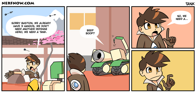Illustration for article titled Sunday Comics: We Need A Tank